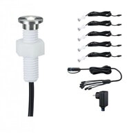 Paulmann 93695 Plug & Shine LED Bodeneinbauleuchte MicroPen II Basisset IP67 3000K