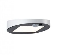 Paulmann 94247 Solar LED Au&szlig;enwandleuchte Ryse Bewegungsmelder IP44 3000K 30lm Wei&szlig;