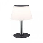 Paulmann 94309 Solar LED Tischleuchte 3-Step-Dim Lillesol IP44 3000K 45lm Edelstahl