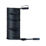 Paulmann 93930 Plug & Shine Kabel 10m 5 Ausg&auml;nge IP68 Schwarz