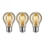 Paulmann 5079 Vintage Edition Standard 230V LED Birne E27 3x500lm 3x4,7W 2500K Gold