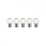Paulmann 5093 Filament 230V LED Tropfen E27 5x470lm 5x5W 2700K Klar