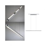 Paulmann 95375 URail Pendel Lento 1800lm 41W 2700K dimmbar 230V Chrom matt