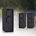 Paulmann 94313 Steckdosens&auml;ule Rio Vierfach IP44 Anthrazit
