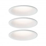 Paulmann 93415 LED Einbauleuchte Cymbal Coin Basisset IP44 rund 77mm Coin 3x6,7W