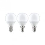 Paulmann 28537 Standard 230V LED Tropfen E14 3er-Set 3x470lm 3x5,5W 2700K Opal