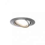 Paulmann 93414 LED Einbauleuchte Base Coin schwenkbar rund 90mm 20&deg; 5W 370lm 230V