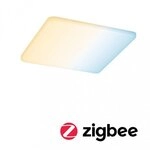 Paulmann 95384 VariFit LED Einbaupanel Smart Home Zigbee 3.0 Veluna IP44 eckig