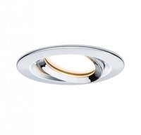 Paulmann 93683 LED Einbauleuchte Nova Plus Coin schwenkbar IP65 30&deg; 6W 470lm dimmbar