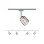 Paulmann 96899 URail Schienenspot Blossom Basisset G9 max. 4x10W dimmbar 230V Chrom