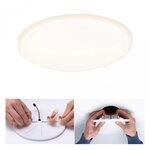 Paulmann 92389 VariFit LED Einbaupanel Veluna IP44 rund 185mm 17W 1400lm 3000K Satin