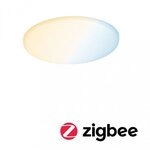 Paulmann 95386 VariFit LED Einbaupanel Smart Home Zigbee 3.0 Veluna IP44 rund 185mm