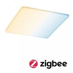 Paulmann 95385 VariFit LED Einbaupanel Smart Home Zigbee 3.0 Veluna IP44 eckig