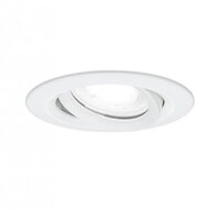 Paulmann 93672 LED Einbauleuchte Nova Plus schwenkbar IP65 30&deg; GU10 6W 470lm dimmbar