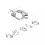 Paulmann 94420 CorDuo LED Seilsystem MacLED Basisset 5x250lm 5x4,5W 3000K 230/12V
