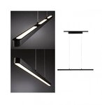Paulmann 96816 URail Pendel Lento 1800lm 41W 2700K dimmbar 230V Schwarz matt