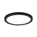 Paulmann 70997 LED Panel Atria Shine Backlight rund 190mm 11,2W 850lm 3000K Schwarz