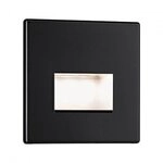 Paulmann 93094 LED Wandeinbauleuchte Edge Quadro eckig 80x5mm 1,2W 50lm 230V 2700K