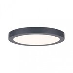 Paulmann 70988 LED Panel Abia rund 300mm 22W 2.700K Dunkelgrau