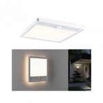 Paulmann 94663 LED Au&szlig;enpanel Lamina inkl. Bewegungsmelder IP44 eckig 250x250mm