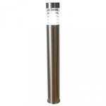 Heitronic Standleuchte Saturn 1100mm E27 IP44 Edelstahl 36995