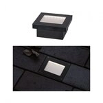Paulmann 94578 Solar LED Bodeneinbauleuchte Domenic IP67 3000K 6lm Schwarz