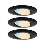 Paulmann 93096 LED Einbauleuchte Calla 3er-Set schwenkbar IP65 30&deg; 3x5W 3x400lm