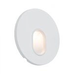 Paulmann 92924 LED Wandeinbauleuchte Wall rund 78mm 1,1W 65lm 230V 2700K Wei&szlig;