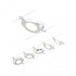 Paulmann 94416 CorDuo LED Seilsystem RoundMac Basisset 5x200lm 5x4,5W 3000K 230/12V