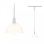 Paulmann 96973 URail Pendel Sarrasani E14 max. 20W dimmbar 230V Wei&szlig;/Opal