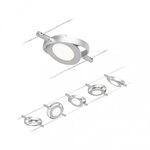 Paulmann 94414 CorDuo LED Seilsystem RoundMac Basisset 5x200lm 5x4,5W 3000K 230/12V