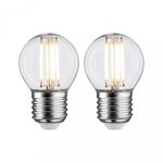 Paulmann 28640 Filament 230V LED Tropfen E27 2x470lm 2x5W 2700K Klar