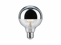 Paulmann 28672 LED Globe 4,8 Watt E27 Kopfspiegel Silber Warmweiß