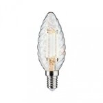 Paulmann 28707 Vintage Edition 230V LED Kerze E14 gedrehtes Glas 450lm 4,7W 2700K