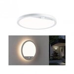 Paulmann 94662 LED Au&szlig;enpanel Lamina inkl. Bewegungsmelder IP44 rund 280mm 3000K