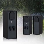 Paulmann 94701 Plug & Shine Steckdosens&auml;ule Rio D&auml;mmerungssensor IP44 Anthrazit