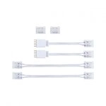 Paulmann 71051 MaxLED Zubeh&ouml;r Connector Set 2er-Set COB 2er-Set Wei&szlig;