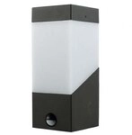 Heitronic Wandleuchte Madeleine E27 IP44 anthrazit mit Sensor 37381