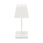 Sigor Akku-Tischleuchte Nuindie mini 250mm schneewei&szlig; 2,2W FlexMood 2200K/2700K IP54
