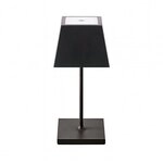 Sigor Akku-Tischleuchte Nuindie mini 250mm nachtschwarz 2,2W FlexMood 2200K/2700K