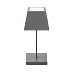 Sigor Akku-Tischleuchte Nuindie mini 250mm graphitgrau 2,2W FlexMood 2200K/2700K IP54