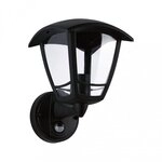 Paulmann 94647 Au&szlig;enwandleuchte Classic Curved E27 Bewegungsmelder IP44 eckig