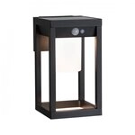 Paulmann 94572 Solar LED Au&szlig;enwandleuchte Marisol Bewegungsmelder IP44 3000K 350lm