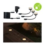 Paulmann 94722 Plug & Shine LED Bodeneinbauleuchte Floor Basisset IP67 2200K 3x2W