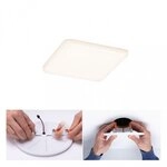 Paulmann 92394 VariFit LED Einbaupanel Veluna IP44 eckig 125x125mm 8,5W 650lm 3000K