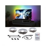 Paulmann 78882 EntertainLED USB LED Strip TV-Beleuchtung 75 Zoll 3,1m 5W 60 LEDs/m