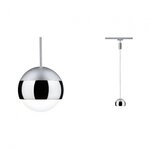 Paulmann 96804 URail Pendel Capsule II 440lm 6,3W 4000K dimmbar 230V Chrom matt/Chrom