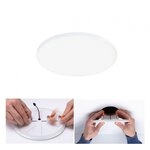Paulmann 79951 VariFit LED Einbaupanel Veluna Edge IP44 rund 160mm 12W 1100lm 4000K