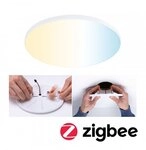 Paulmann 79956 VariFit LED Einbaupanel Smart Home Zigbee 3.0 Veluna Edge IP44 rund