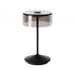 Sigor Akku-Glasleuchte Numotion 265mm nachtschwarz 2,2W FlexMood 2200K/2700K IP54